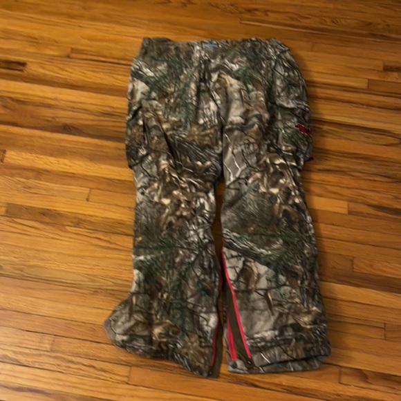 Fleece camouflage hunting pants - Picture 7 of 7